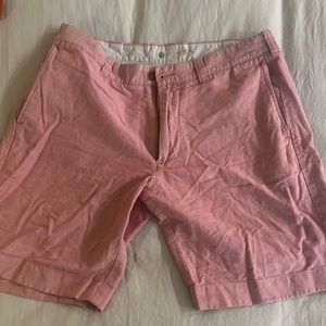 J. Crew flat front salmon colored shorts